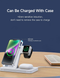 Безпровідна зарядка DEVIA 3в1 Bracket Wireless Charger Gray 604-0 фото 2