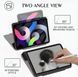 Чохол Comma для iPad Pro 11"(2024) 360 Rotation Case with Pen Holder Series Black 2764-0 фото 6