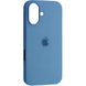 Чохол Silicone case Full iPhone 17 Azure blue 4016-23 фото 1