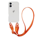 Чохол Armored з ремінцем Crossbody для iPhone 17 Pro Orange 4063-4 фото 1