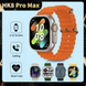 Розумний смарт годинник HK8 Pro Max Ultra 49mm AMOLED екран з магнітною зарядкою та функцією дзвінка Silver 4081-0 фото 6