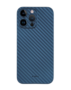 Чохол K-Doo Carbon iPhone 16 Pro Blue 2597-2 фото