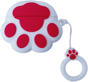 Чохол 3D для AirPods 3 White Paw 1237-9 фото