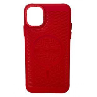 Чохол Breeze MagSafe для iPhone 11 Red 1830-3 фото