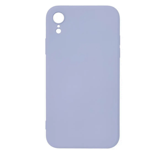 Чохол Silicone case Full + Camera NO LOGO iPhone XR Lavander Gray 4204-5 фото