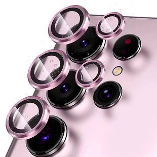 Захисні лінзи для камери Metal Classic для Samsung S23 Ultra Pink 2988-3 фото