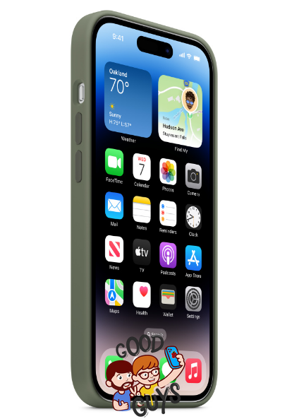 Чохол Silicone Case 1:1 для iPhone 14 Pro Olive 1004-9 фото