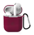Чохол з мікрофіброю для AirPods 1/2 Rose Red 1430-8 фото