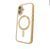 Чохол Shining with MagSafe на iPhone 16 Gold 2508-9 фото