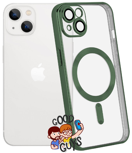 Чохол Shining with MagSafe на iPhone 13 Dark Green 357-2 фото