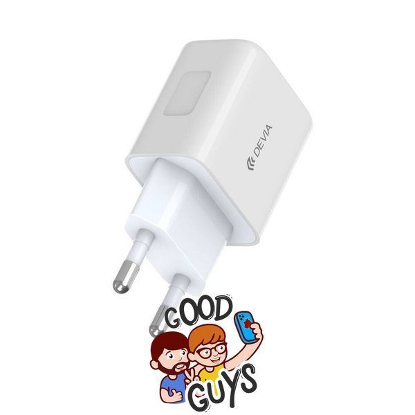 Адаптер DEVIA [USB-C] Smart Series PD Quick Charger (EU,30W) White 2832-0 фото