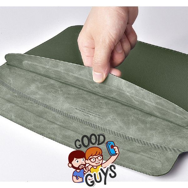 Конверт шкіряний WIWU Skin Croco Geniunie Leather Sleeve Series для MacBook Pro/Air 13" Midnight green 2221-3 фото