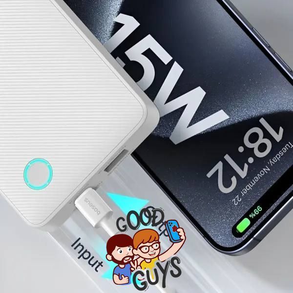 Павер бенк Baseus Airpow Lite 10000 mAh 15W Black 3012-0 фото