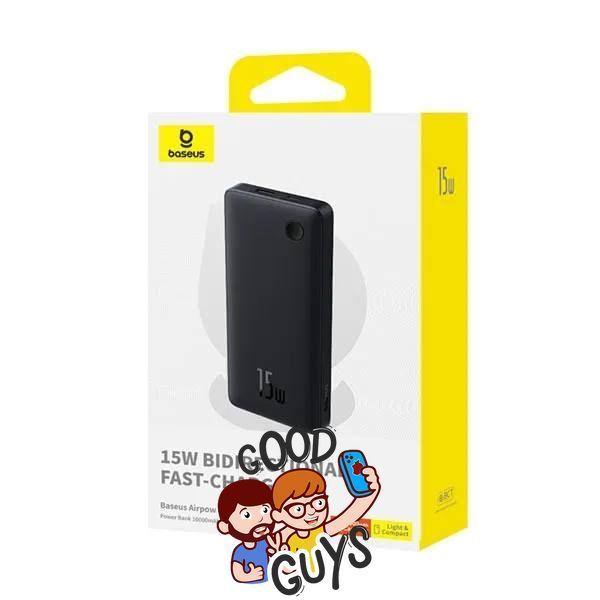 Павер бенк Baseus Airpow Lite 10000 mAh 15W Black 3012-0 фото
