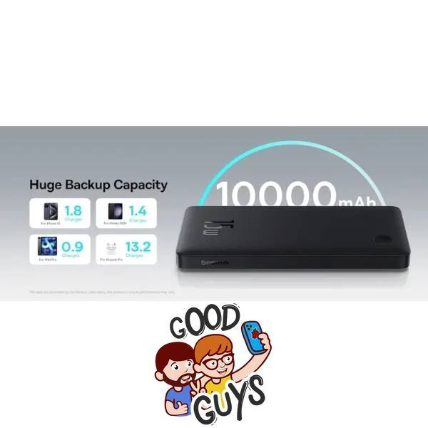 Павер бенк Baseus Airpow Lite 10000 mAh 15W Black 3012-0 фото