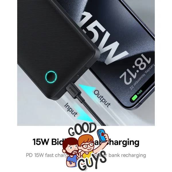 Павер бенк Baseus Airpow Lite 10000 mAh 15W Black 3012-0 фото