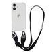 Чохол Armored з ремінцем Crossbody для iPhone 16 Black 2518-1 фото 1
