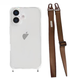 Чохол Armored з ремінцем Crossbody для iPhone 17 Pro Brown 4063-19 фото 1