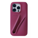 Чохол Lipstick case Rhode з місцем для блиску для iPhone 17 (блиск у комплекті) Raspberry 4140-3 фото 2
