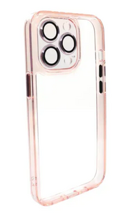 Чохол Acrylic Lens Protection Case для iPhone 14 Pro Max Pink 1189-2 фото