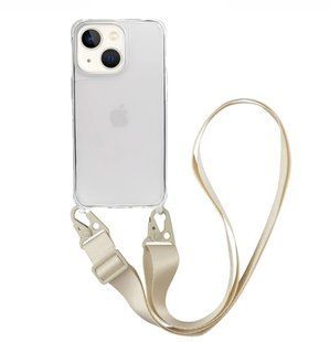 Чохол Armored з ремінцем Crossbody для iPhone 15 White 1820-11 фото