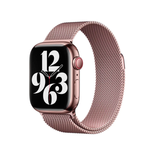 Ремінець Milanese Loop Apple Watch Magnetic 42,44,45,46mm(10,11S),49mm(ultra 1-3S) Rose Gold 278-11 фото