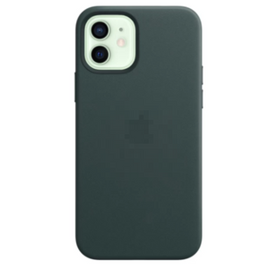 Чохол Leather Case MagSafe iPhone 12 Mini Dark green 252-5 фото