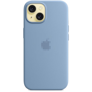 Чохол Silicone Case 1:1 для iPhone 15 Winter Blue 1644-3 фото