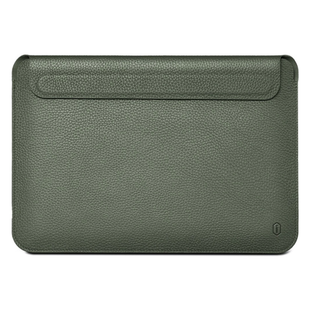 Конверт шкіряний WIWU Skin Pro Geniunie Leather Sleeve для Macbook Pro 16" Green 2224-3 фото