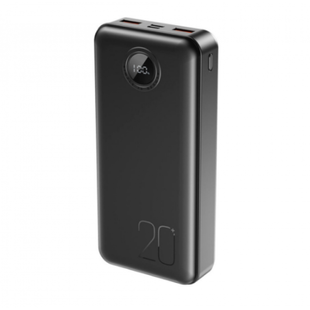 Power bank XO PR239 USB-C 20W/USB-A 22.5W fast charging 20000 mAh Black 4277-0 фото