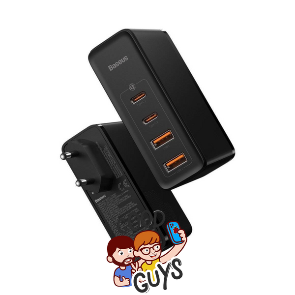 Адаптер Baseus GaN2 Pro 100W Fast Charger 2C+2U CCGAN2P-L01Black 4118-0 фото