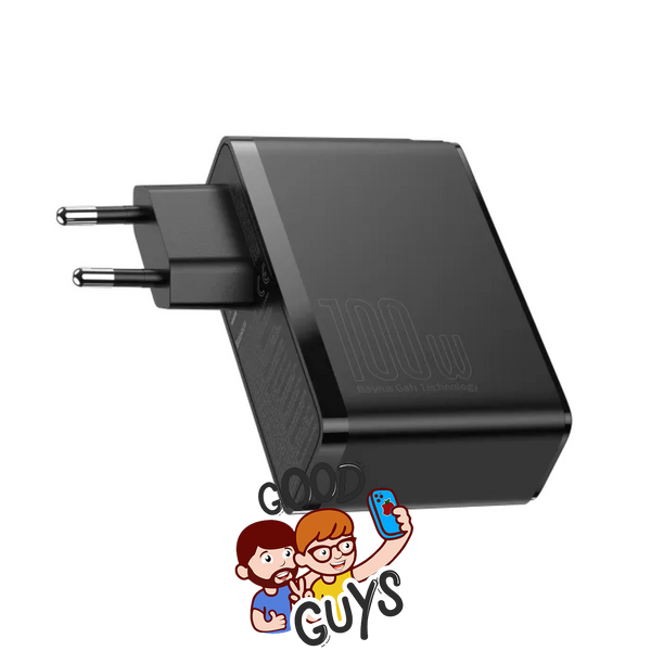 Адаптер Baseus GaN2 Pro 100W Fast Charger 2C+2U CCGAN2P-L01Black 4118-0 фото