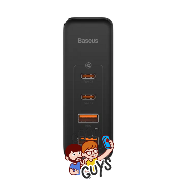 Адаптер Baseus GaN2 Pro 100W Fast Charger 2C+2U CCGAN2P-L01Black 4118-0 фото
