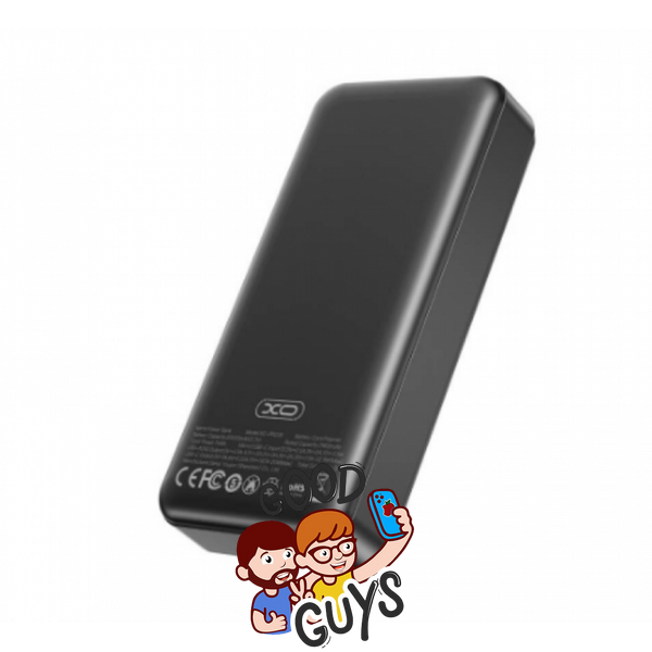Power bank XO PR239 USB-C 20W/USB-A 22.5W fast charging 20000 mAh Black 4277-0 фото
