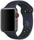 Ремінець Sport Band Nike 42,44,45,46mm(10,11S),49mm(ultra 1-3S)Blue - Black 284-7 фото 1