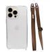 Чохол Armored з ремінцем Crossbody для iPhone 15 Pro Max Brown 1822-19 фото 1