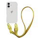 Чохол Armored з ремінцем Crossbody для iPhone 17 Pro Yellow 4063-5 фото 1
