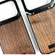 Чохол металевий Aluminium with Wood для iPhone 17 Pro Brown 4108-6 фото 2