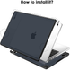 Накладка з силіконовим бампером TPU+PC HardShell Case MacBook 13.3 Pro (A1706/A1708/A1989/A2159/A2289/A2251/A2338) 2016-2022р. Black 4345-0 фото 3