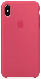 Чохол Silicone Case 1:1 для iPhone Xs Max Hibiscus 390-6 фото