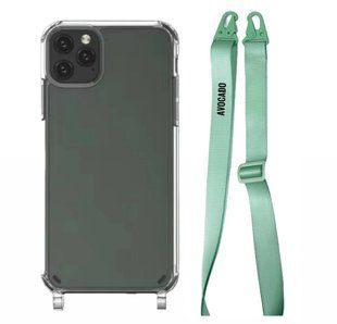 Чохол Armored з ремінцем Crossbody для iPhone 15 Plus Avocado 1823-15 фото