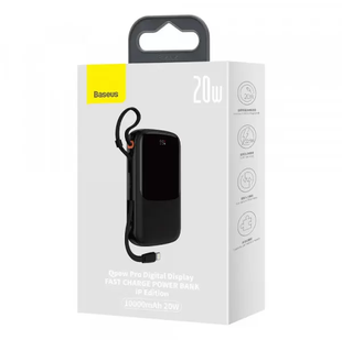 Павер банк Baseus QPOW Pro 20000mah Black 586-1 фото