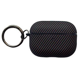 Чохол для AirPods 3 Silicone Carbon Carabines Brown 3005-2 фото