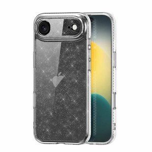Чохол прозорий блискучий iPhone 17 Air 3823-0 фото