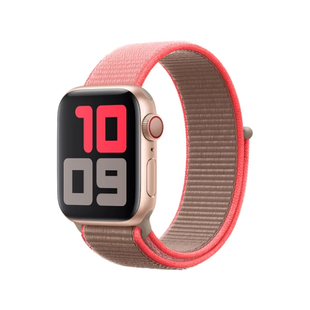 Ремінець Nylon Loop Apple Watch 42,44,45,46mm(10,11S),49mm(ultra 1-3S) Neon Pink 282-14 фото
