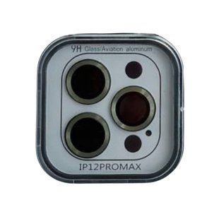 Скло (лінзи) для камери Metal Classic для iPhone 12 Pro Max Dark Green 1797-9 фото