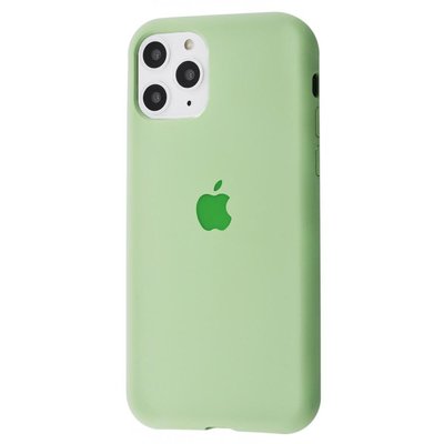 Silicone Case FULL iPhone 11 Pro Max Mint 119-0 фото