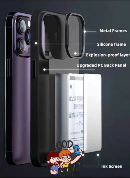 Чохол NFC Photo changing case для iPhone 15 Pro Max White 2250-1 фото