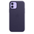 Чохол Leather Case MagSafe iPhone 12 Mini Deep violet 252-6 фото