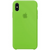 Silicone Case FULL iPhone X,Xs Green 114-30 фото